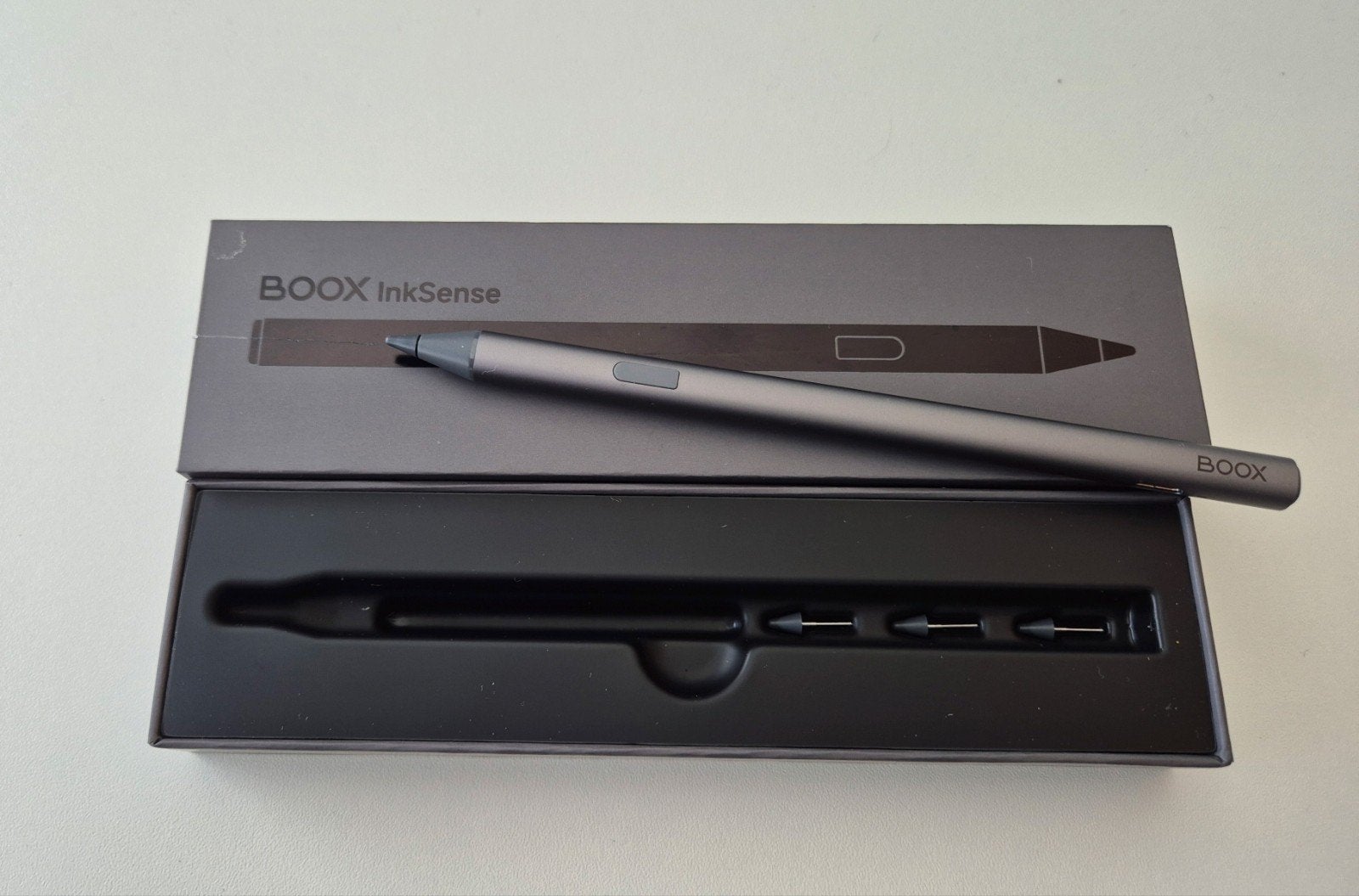 BOOX InkSense Stylus Pen met extra tips, Computers en Software, E-readers, Ophalen of Verzenden, Zo goed als nieuw, BOOX