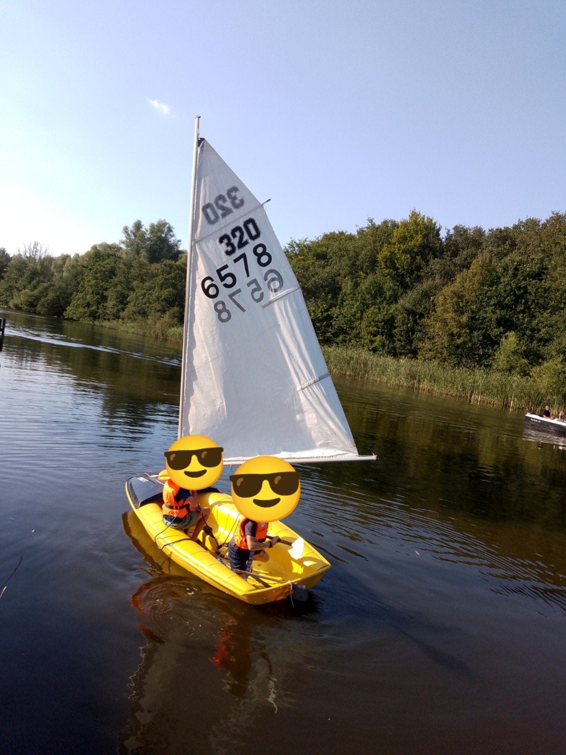 Tabur zeilbootje kinderen, Ophalen of Verzenden, Gebruikt