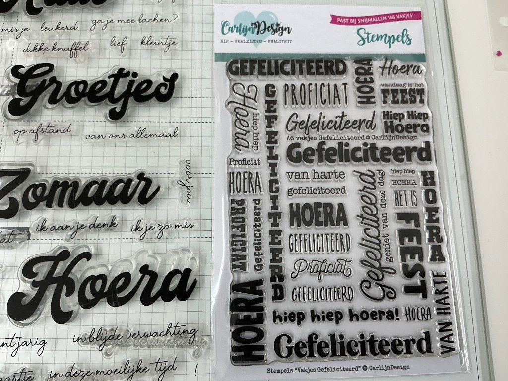 Carlijn Design divers, Hobby en Vrije tijd, Kaarten | Zelf maken, Ophalen of Verzenden, Nieuw, Overige thema's, Pons of Mal