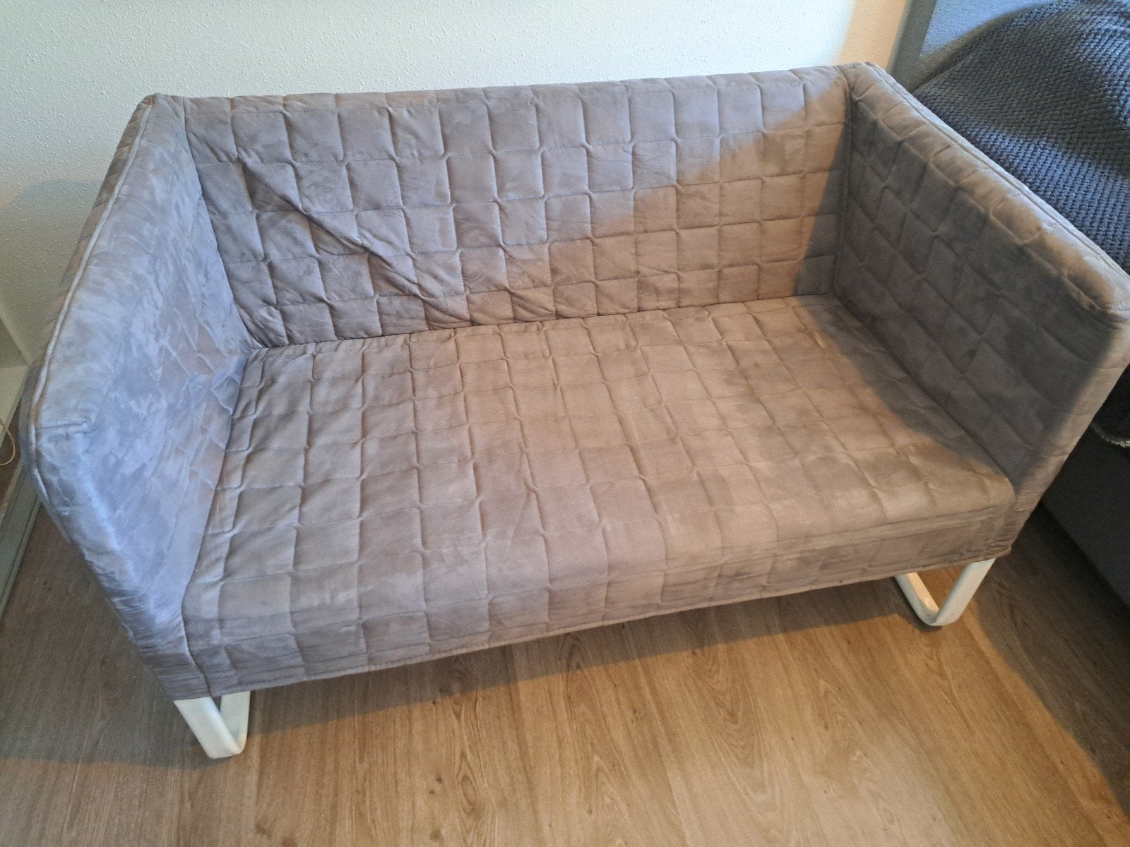 IKEA Knopparp 2-zitsbank (Grijs), Ophalen, Modern, Compact, Gebruikt, Tweepersoons