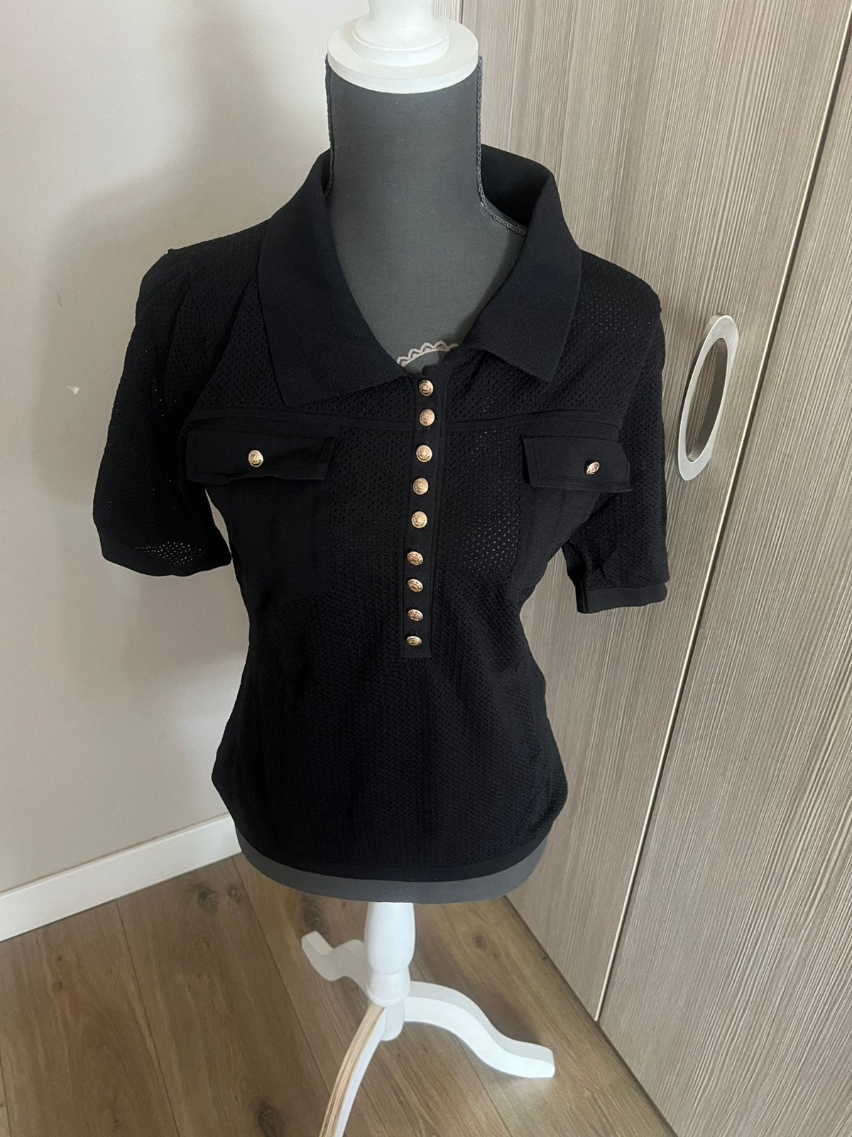 Dames polo shirt van Slivian Heach, Kleding | Dames, T-shirts, Maat 38/40 (M), Zwart, Nieuw, Ophalen of Verzenden