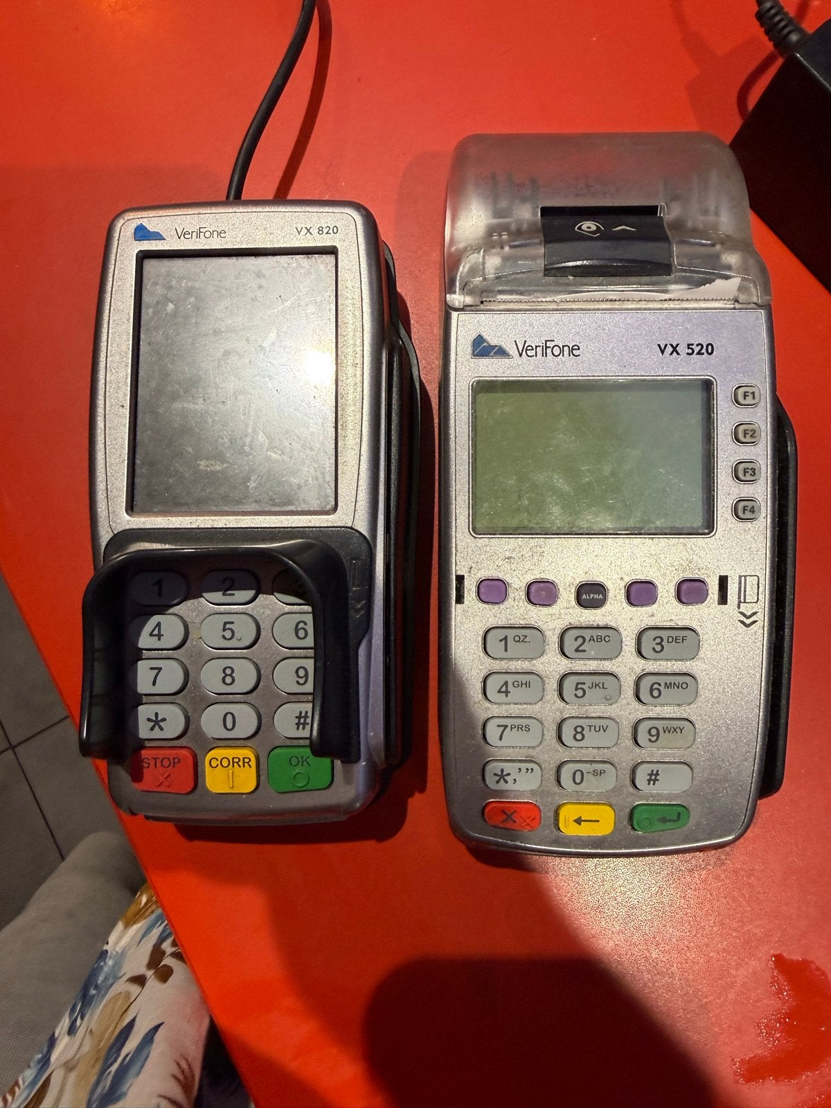 Verifone VX 820 en VX 520 pinautomaten, Ophalen of Verzenden