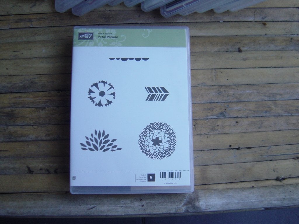stampin up stempels beginnend met de letter P, Ophalen of Verzenden, Zo goed als nieuw, Clearstamp