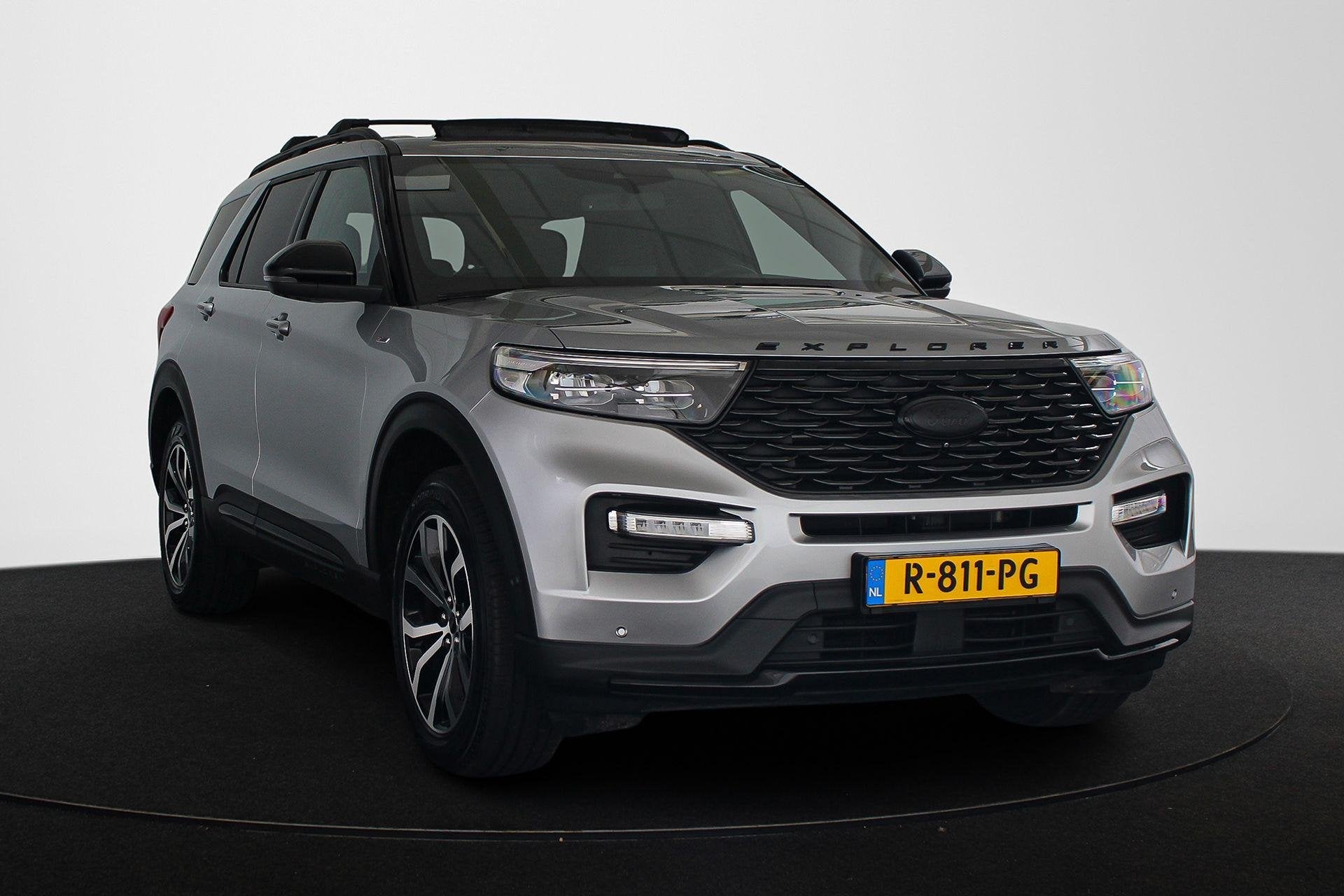 Ford Explorer 3.0 V6 EcoBoost PHEV ST-Line 7p NL Auto Panora, Auto's, Automaat, 14 kWh, 2441 kg, Bedrijf