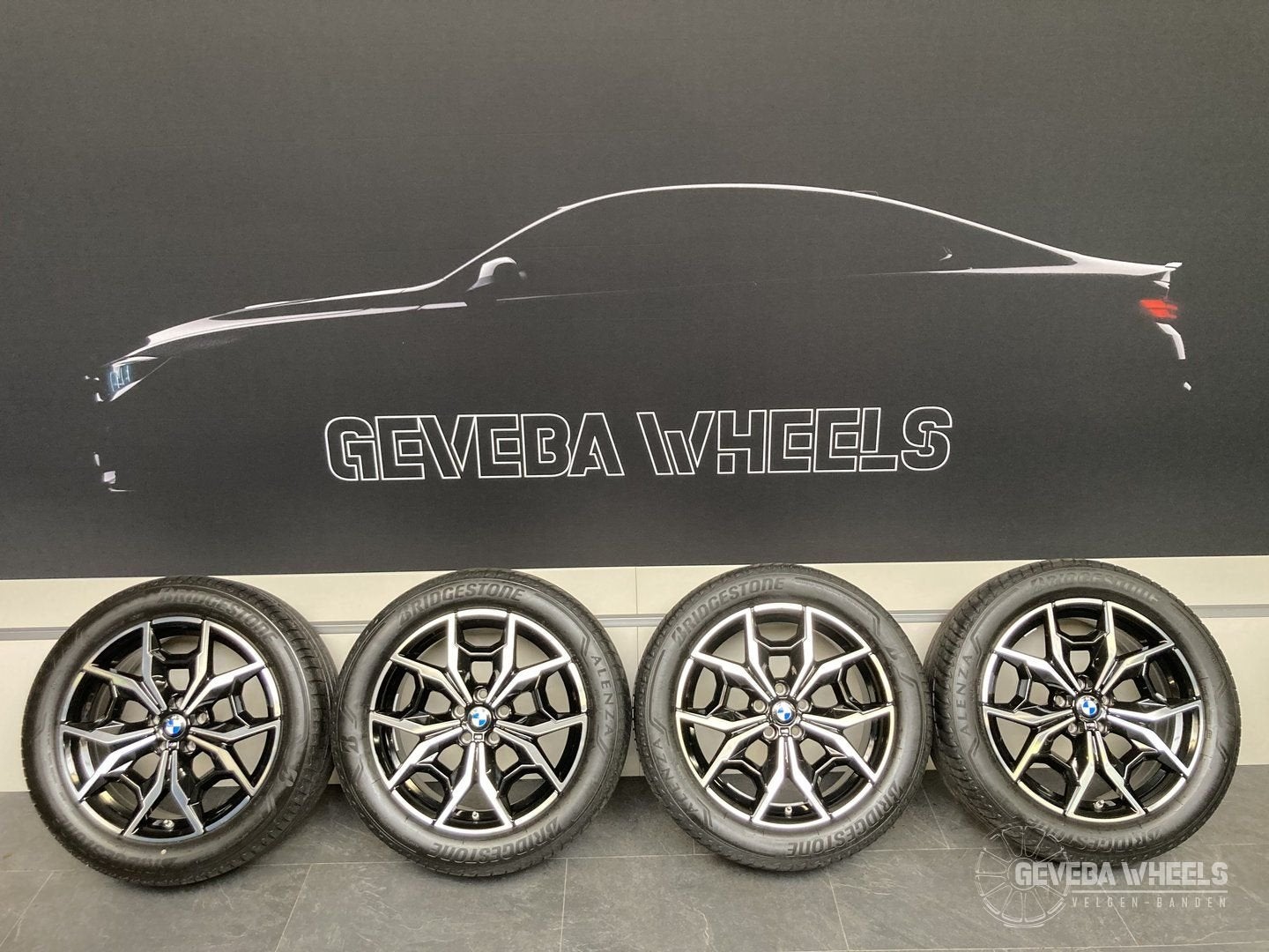 19” originele BMW X3 G01 X4 G02 velgen + banden 887M 5x112, 19 inch, -, -, Banden en Velgen
