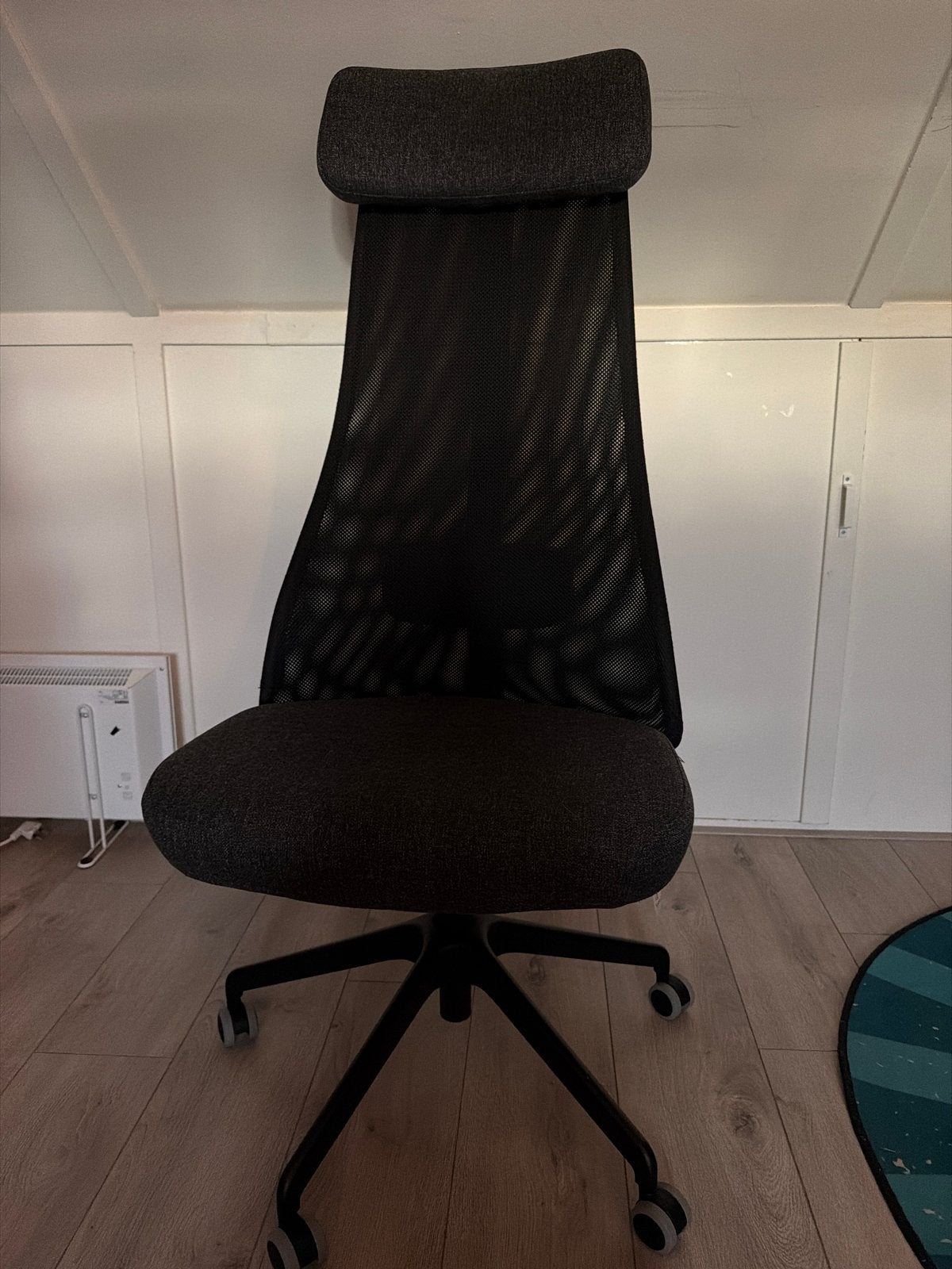 IKEA JÄRVFJÄLLET Bureaustoel - Ergonomisch en Comfortabel, Huis en Inrichting, Bureaustoelen, Ophalen, Zo goed als nieuw, Grijs