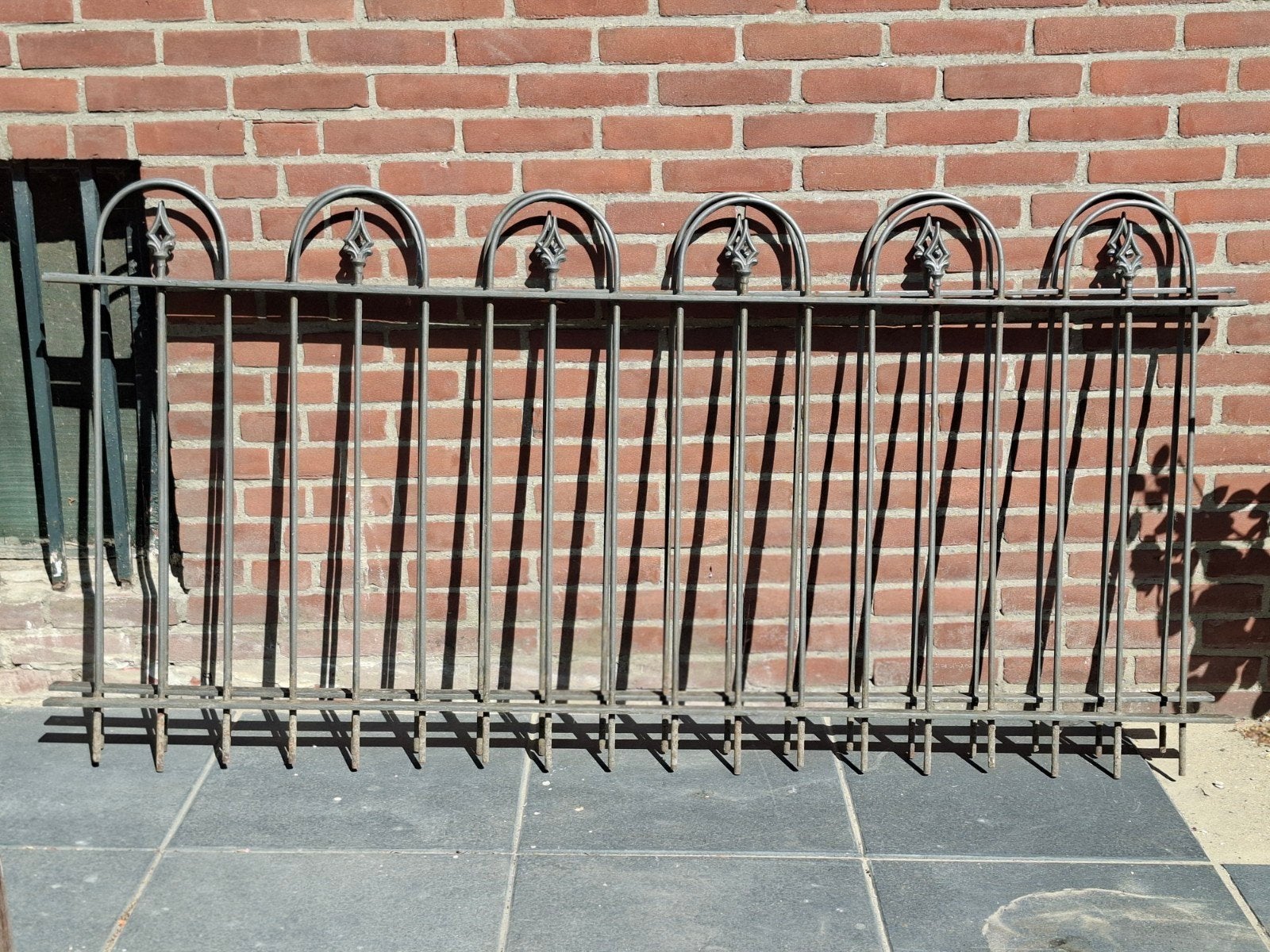 Sierhekwerk 2 stuks, Ophalen, Gebruikt, IJzer, Sierhekwerk