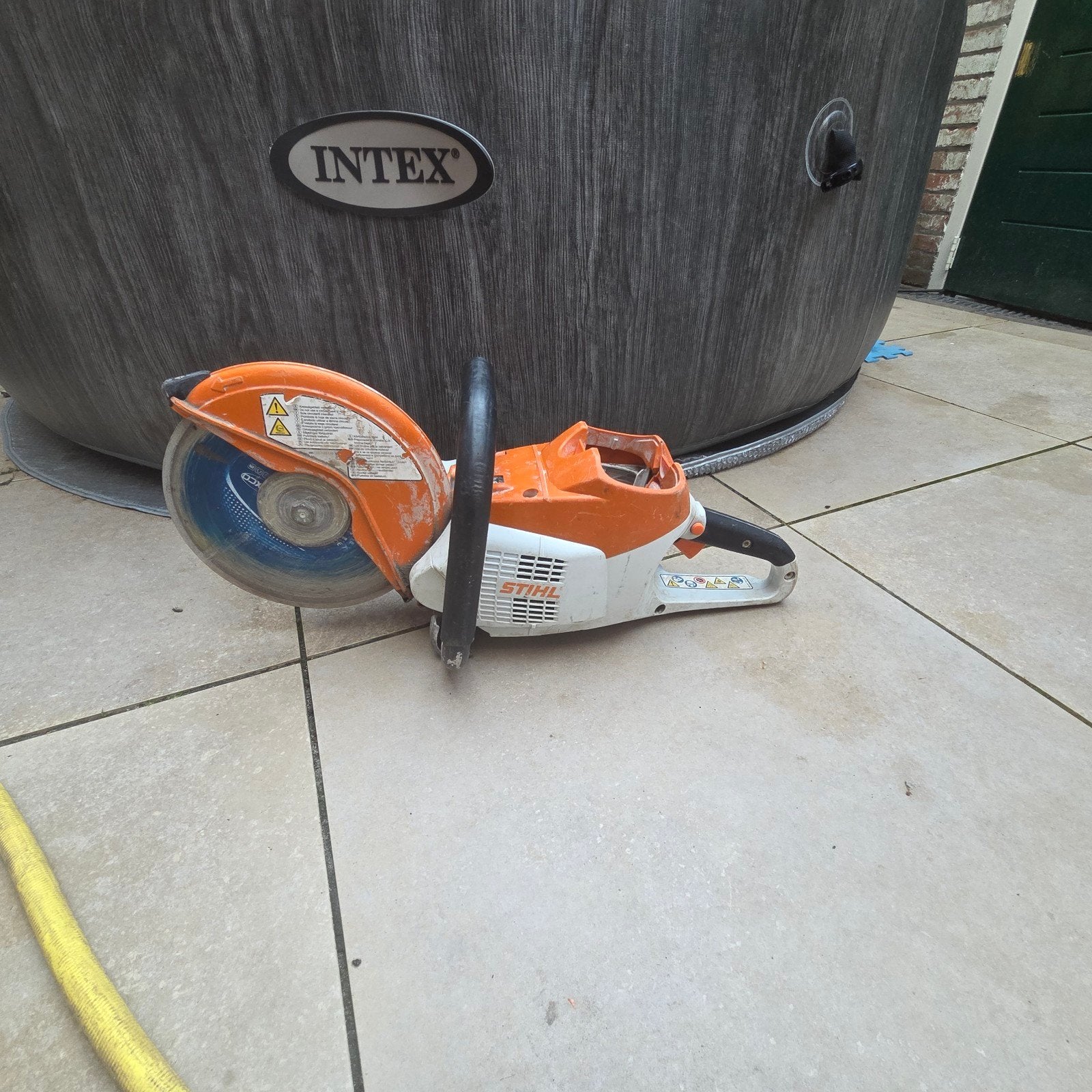 STIHL Gereedschap slijper   Accu,s Bandenzaag AP 500S, Ophalen of Verzenden, Gebruikt