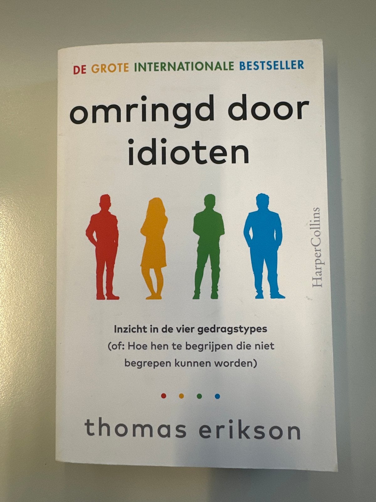Omringd door idioten - Thomas Erikson, Ophalen of Verzenden, Zo goed als nieuw