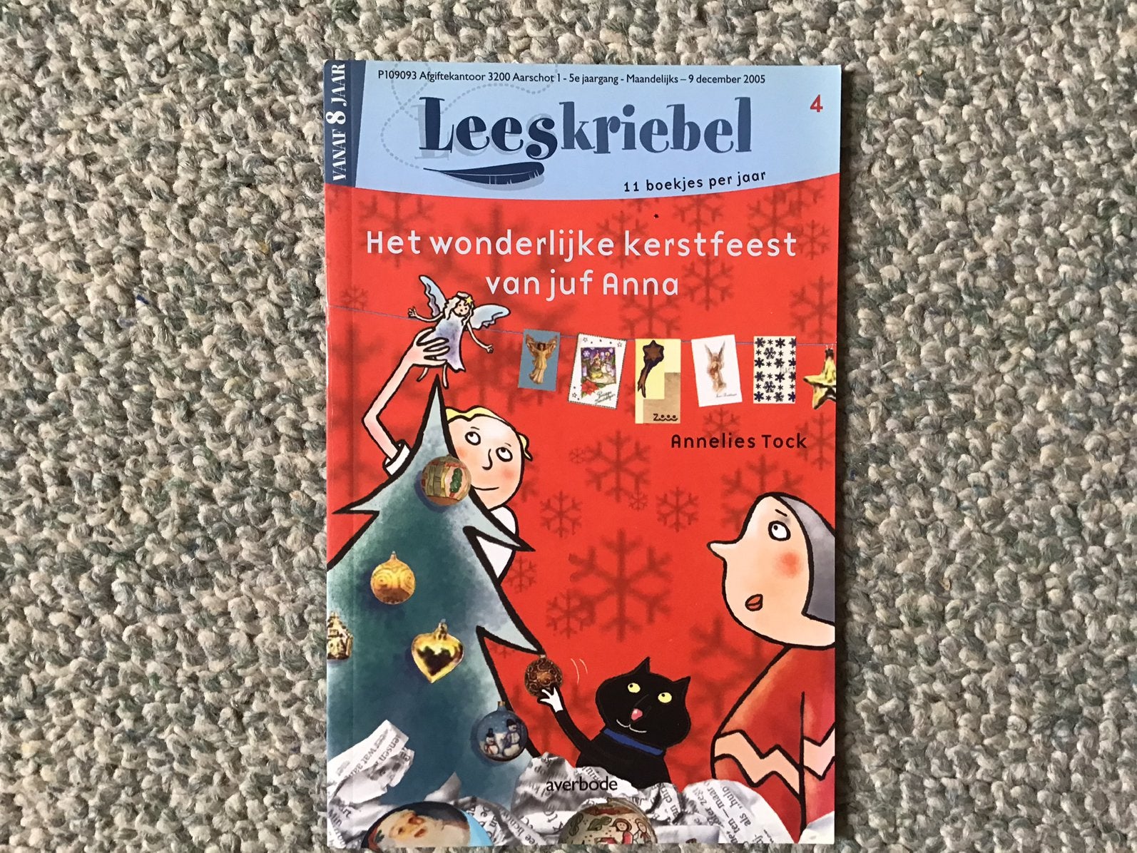Het wonderlijke kerstfeest van juf Anna. Leeskriebels., Diversen, Ophalen of Verzenden, Zo goed als nieuw