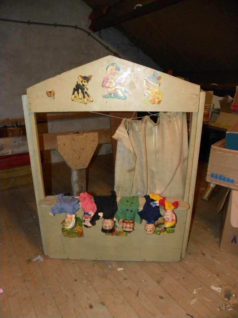 Poppenkast, Ophalen, Gebruikt, Overige typen