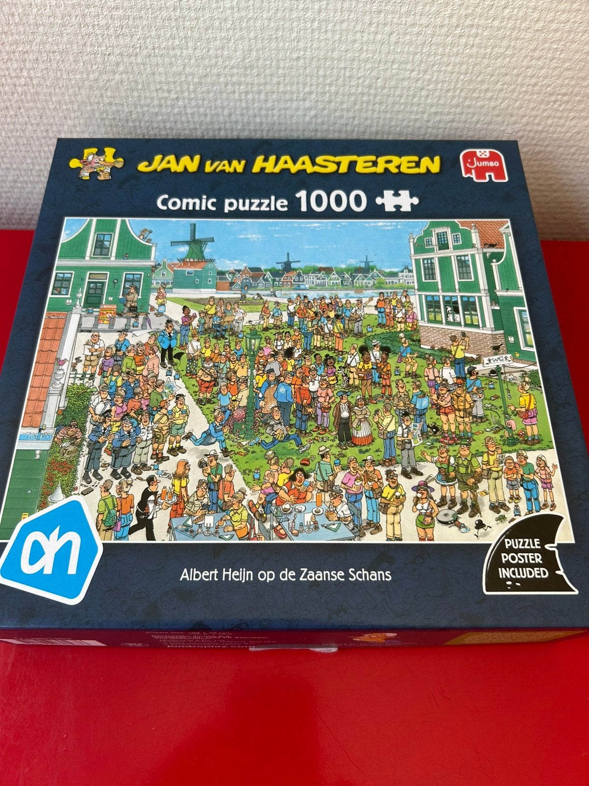 Te koop: Jan van Haasteren. Albert Heijn op de Zaanse Schans, Ophalen, 500 t/m 1500 stukjes, Zo goed als nieuw