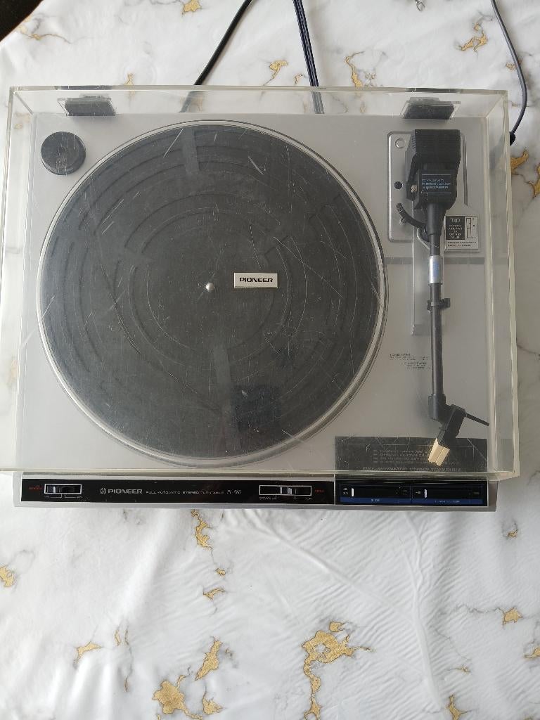 Pioneer PL 560 draaitafel pick up, Automatisch, Ophalen of Verzenden, Zo goed als nieuw, Pioneer