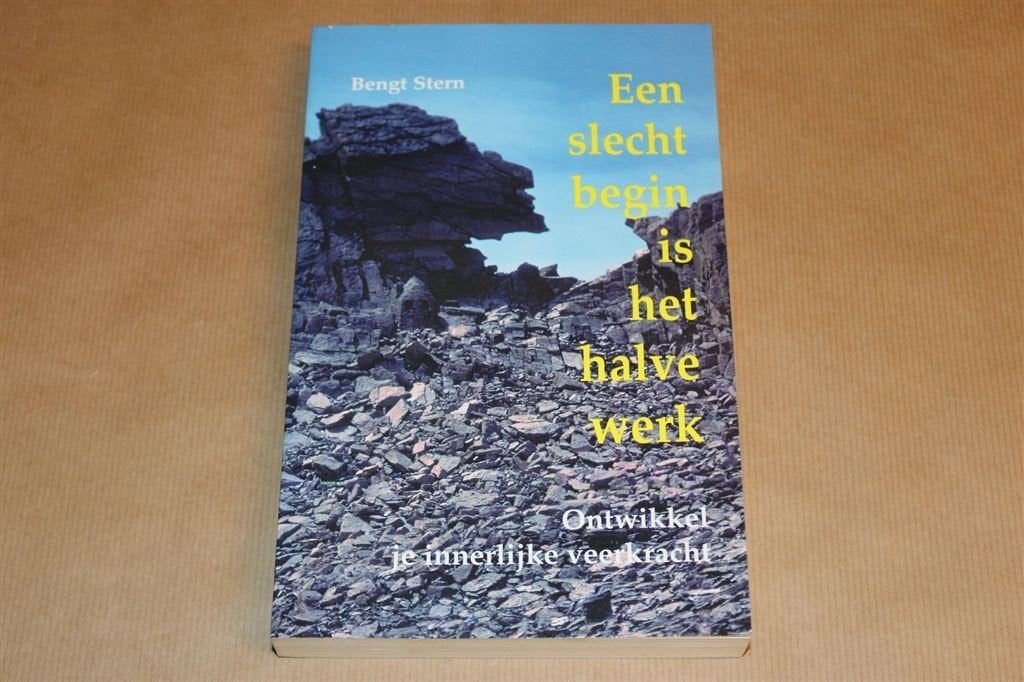 Een Slecht Begin is het Halve Werk — Ontwikkel je Veerkracht, Ophalen of Verzenden, Gelezen, Overige onderwerpen, Achtergrond en Informatie