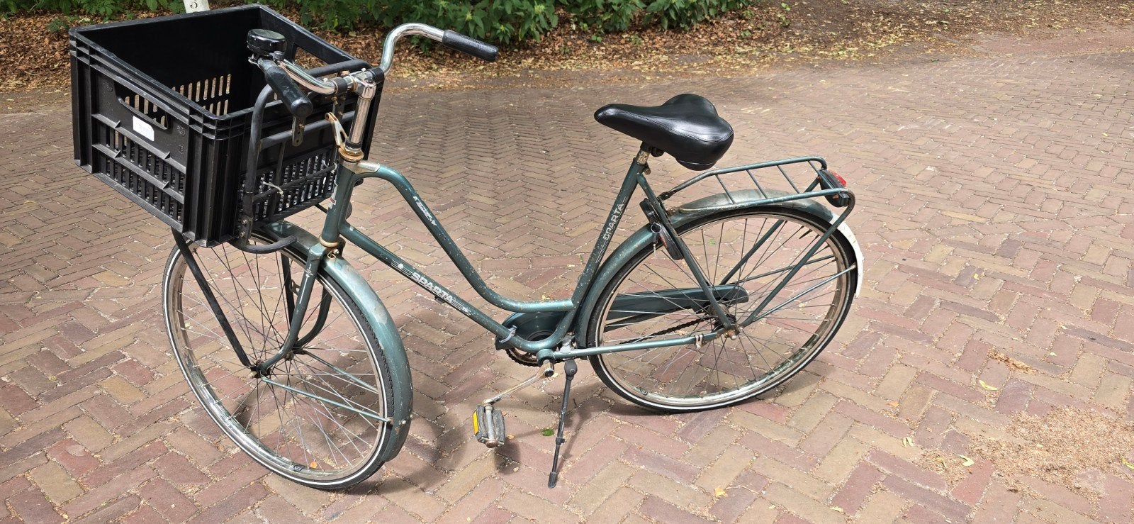 Goede Sparta transport fiets met rekje krat, 56 cm of meer, Ophalen, Gebruikt