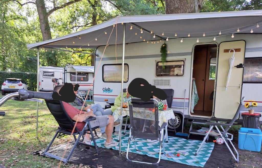 Caravanluifel zgan, Caravans en Kamperen, Voortenten en Luifels, Ophalen, Zo goed als nieuw, Reda