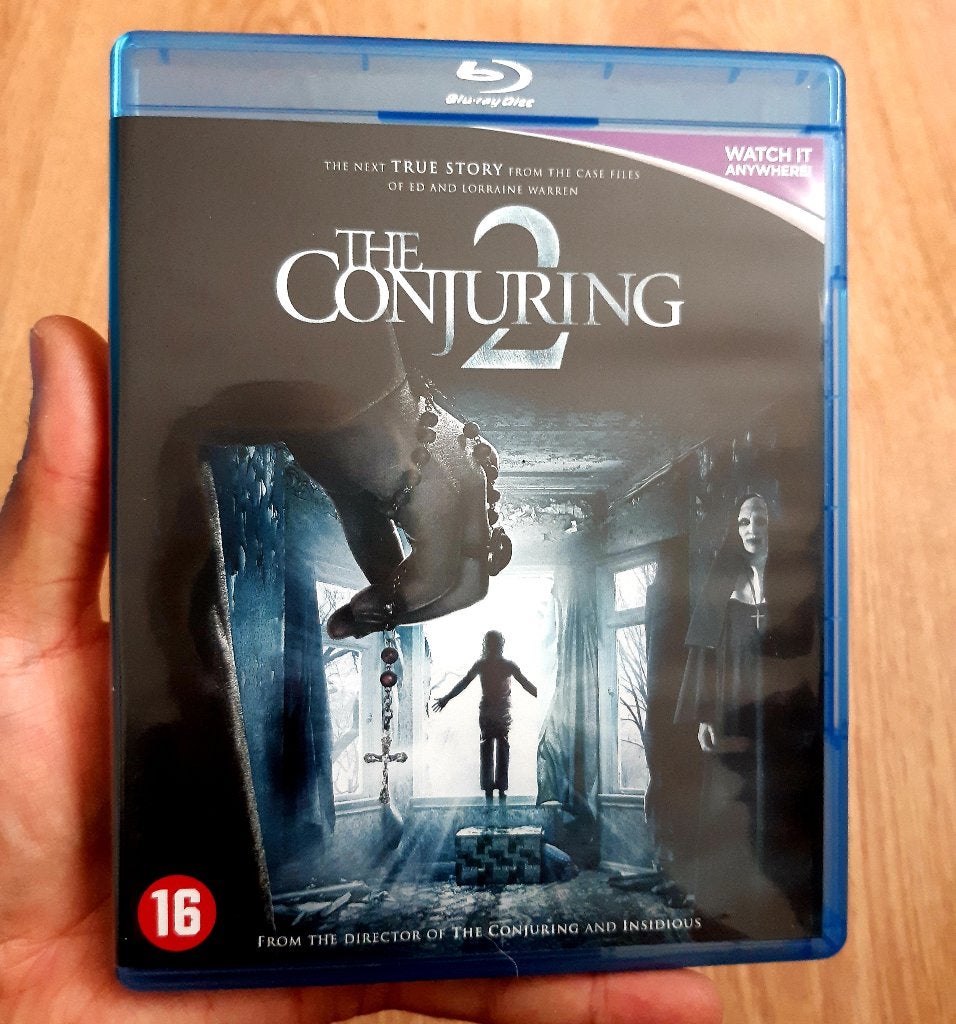 The Conjuring 2 - Vera Farmiga & Patrick Wilson, Cd's en Dvd's, Horror, Nederlands, Ophalen of Verzenden, Gebruikt