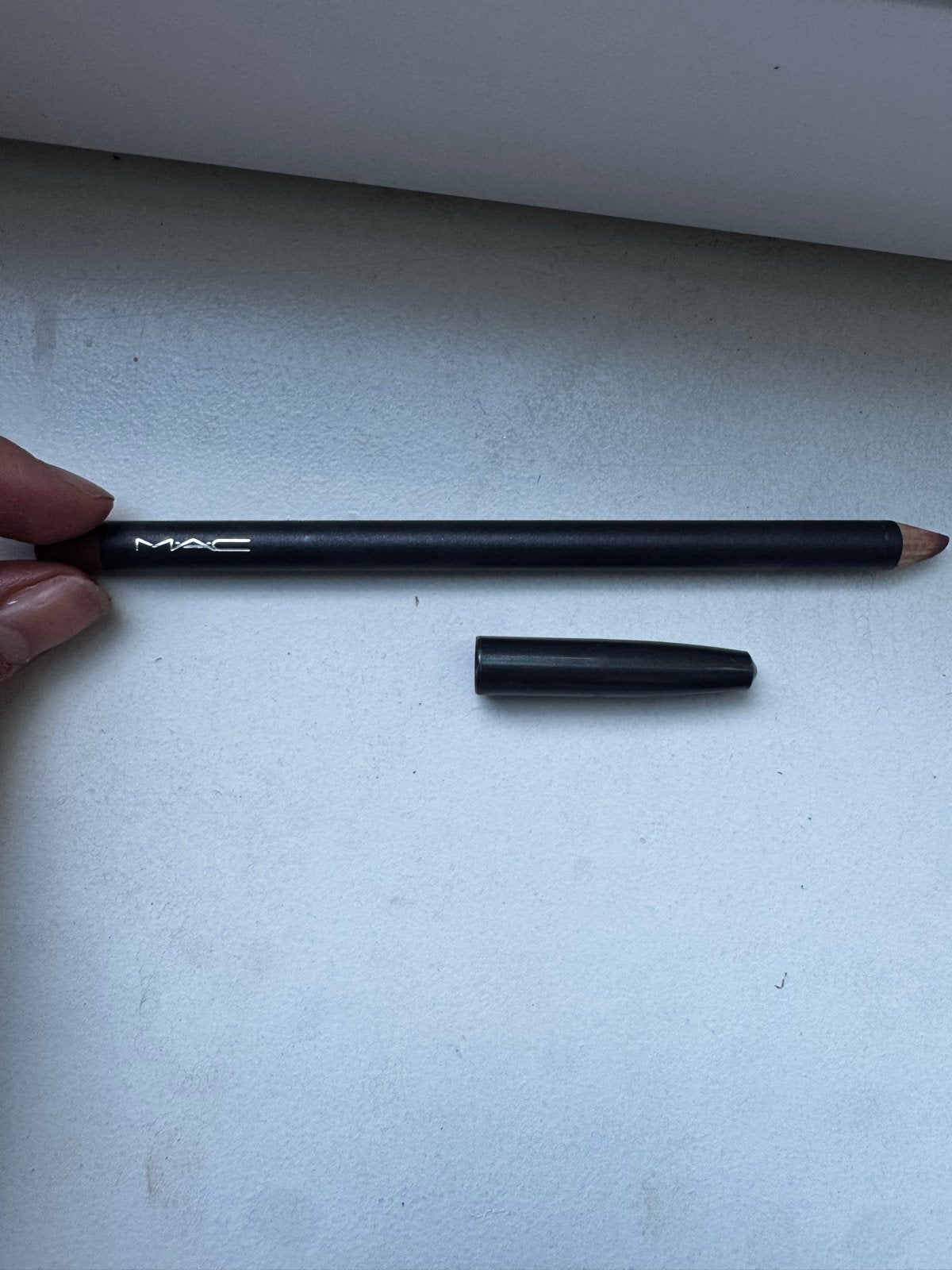 MAC Lip Pencil - Whirl, Lippen, Bruin, Ophalen of Verzenden, Zo goed als nieuw