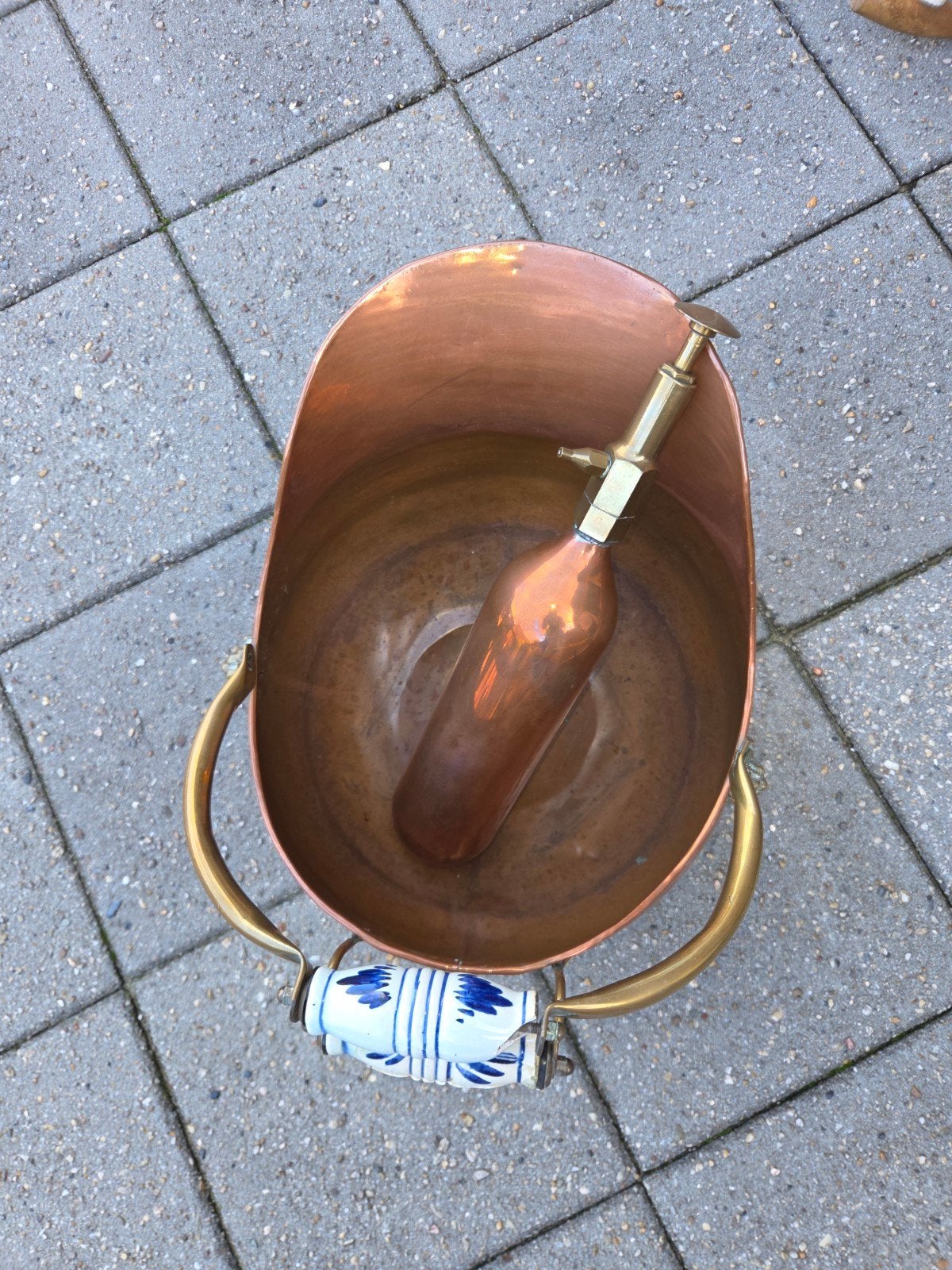 kolenkit, Ophalen, Koper