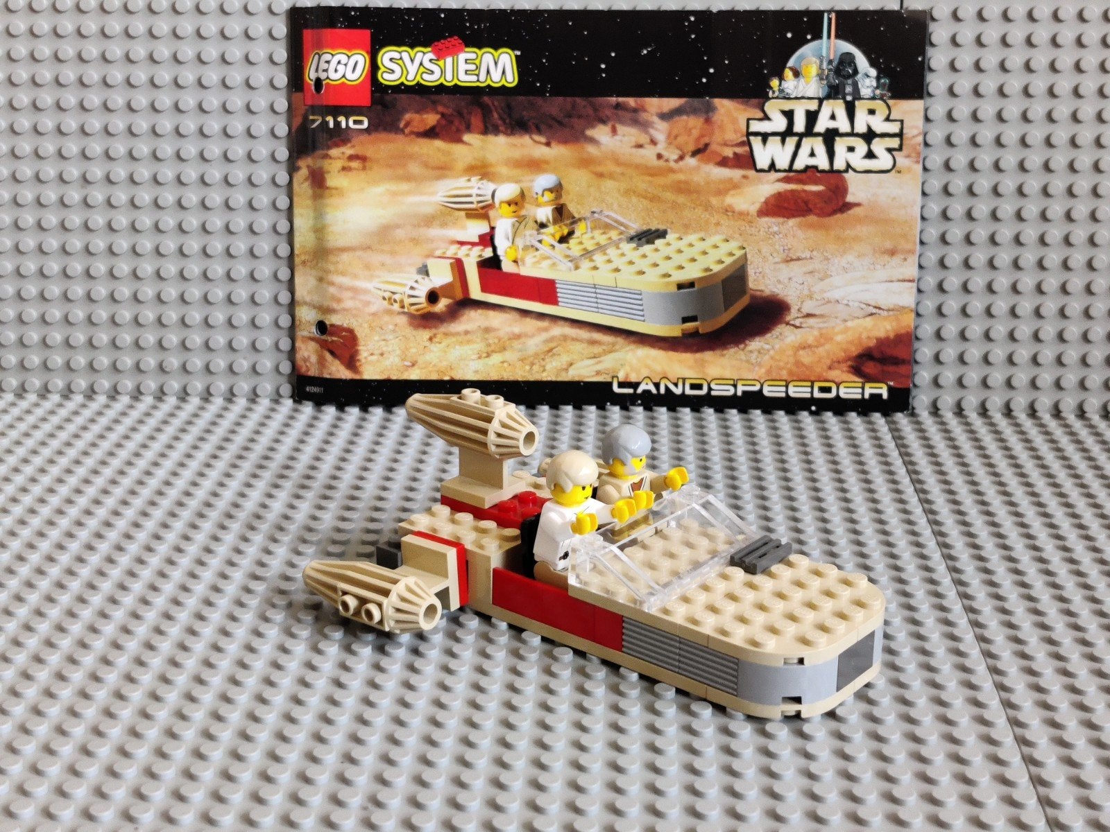 Lego Star Wars 7110 Landspeeder (1999) compleet met boekje, Ophalen of Verzenden