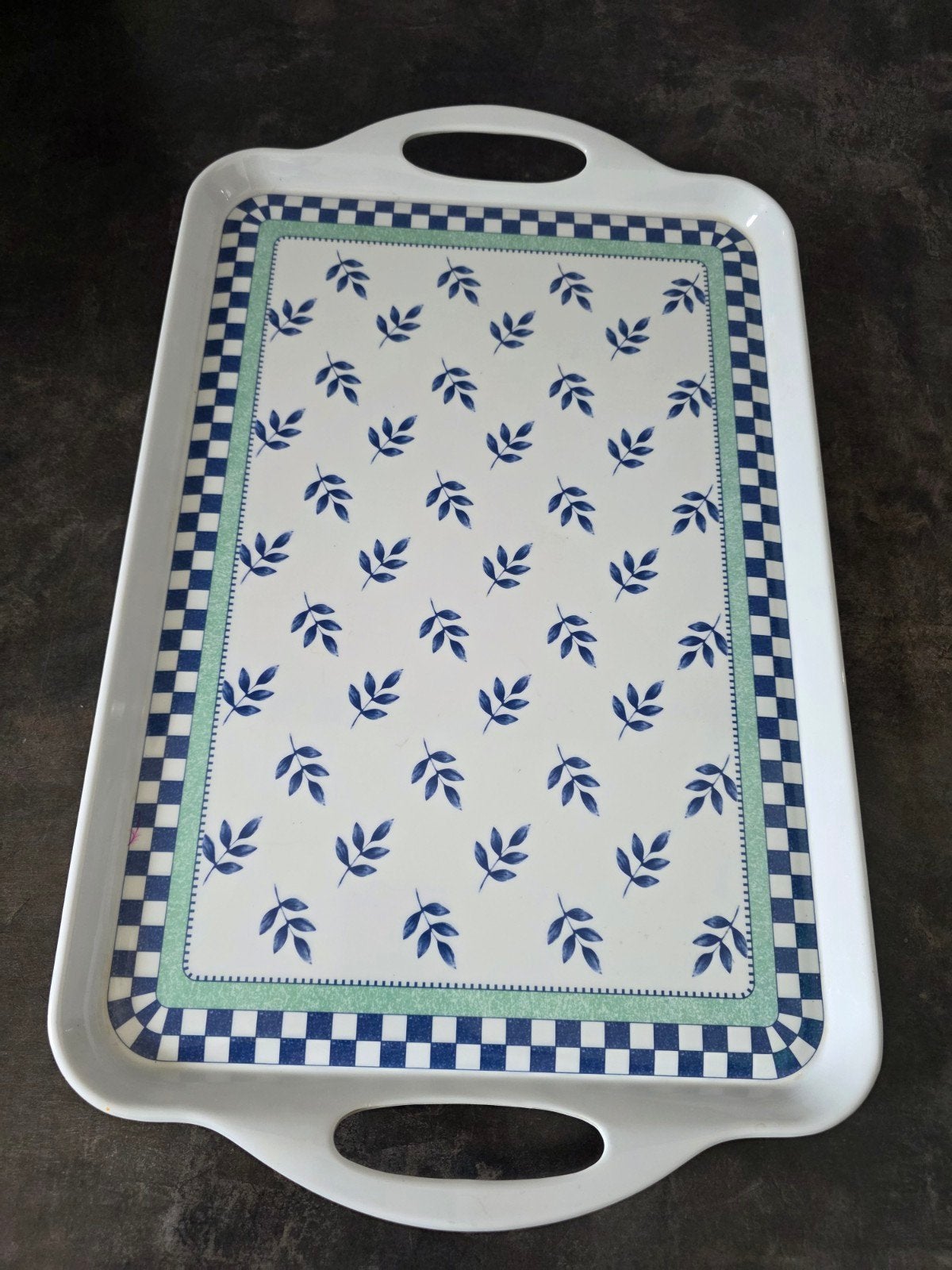 villeroy en boch dienblad, Ophalen of Verzenden, Zo goed als nieuw, Rond