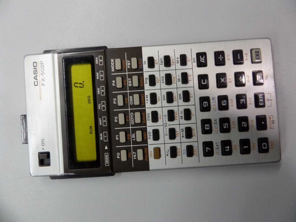 casio FX-502P + casio FA-1, Verzamelen, Ophalen, Computers en Rekenmachines