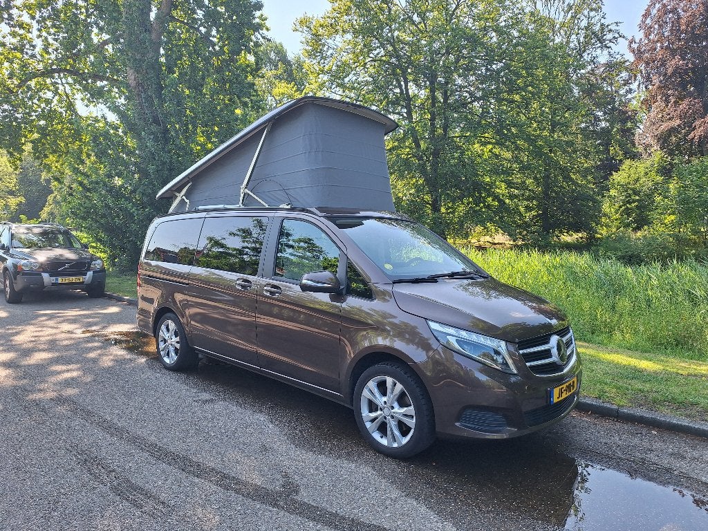 Mercedes-Benz V-Klasse 2.2 CDI Marco Polo AUT 2015 Bruin, Auto's, Automaat, 15 km/l, Euro 6, Bruin