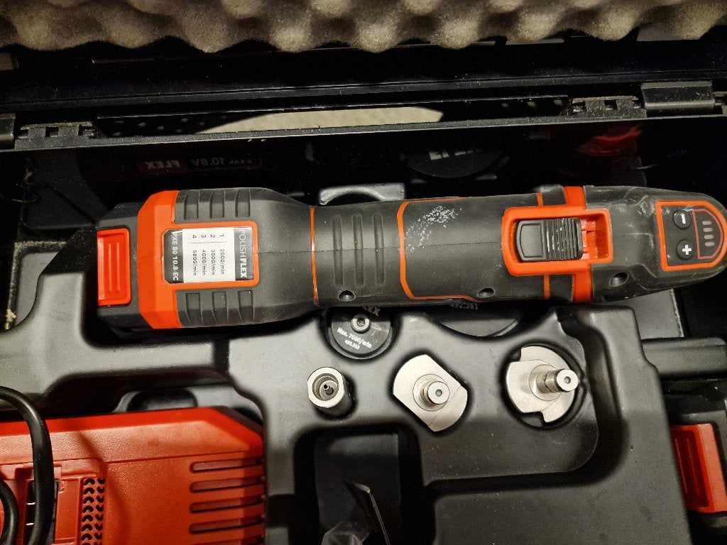 Flex PXE 80 polijstmachine, Verzenden, Zo goed als nieuw