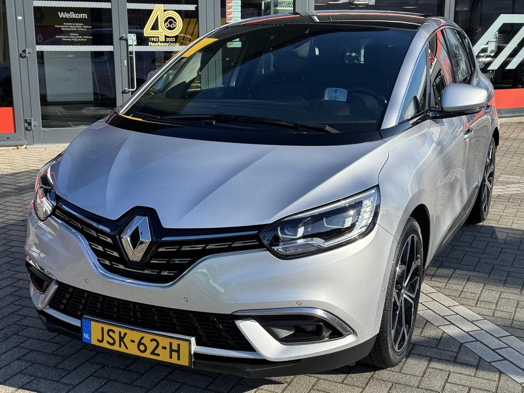 Renault Scénic TCe 140 Techno | Automaat | Dodehoek detecti, Auto's, Renault, Gebruikt, Euro 6, 4 cilinders, Leder en Stof
