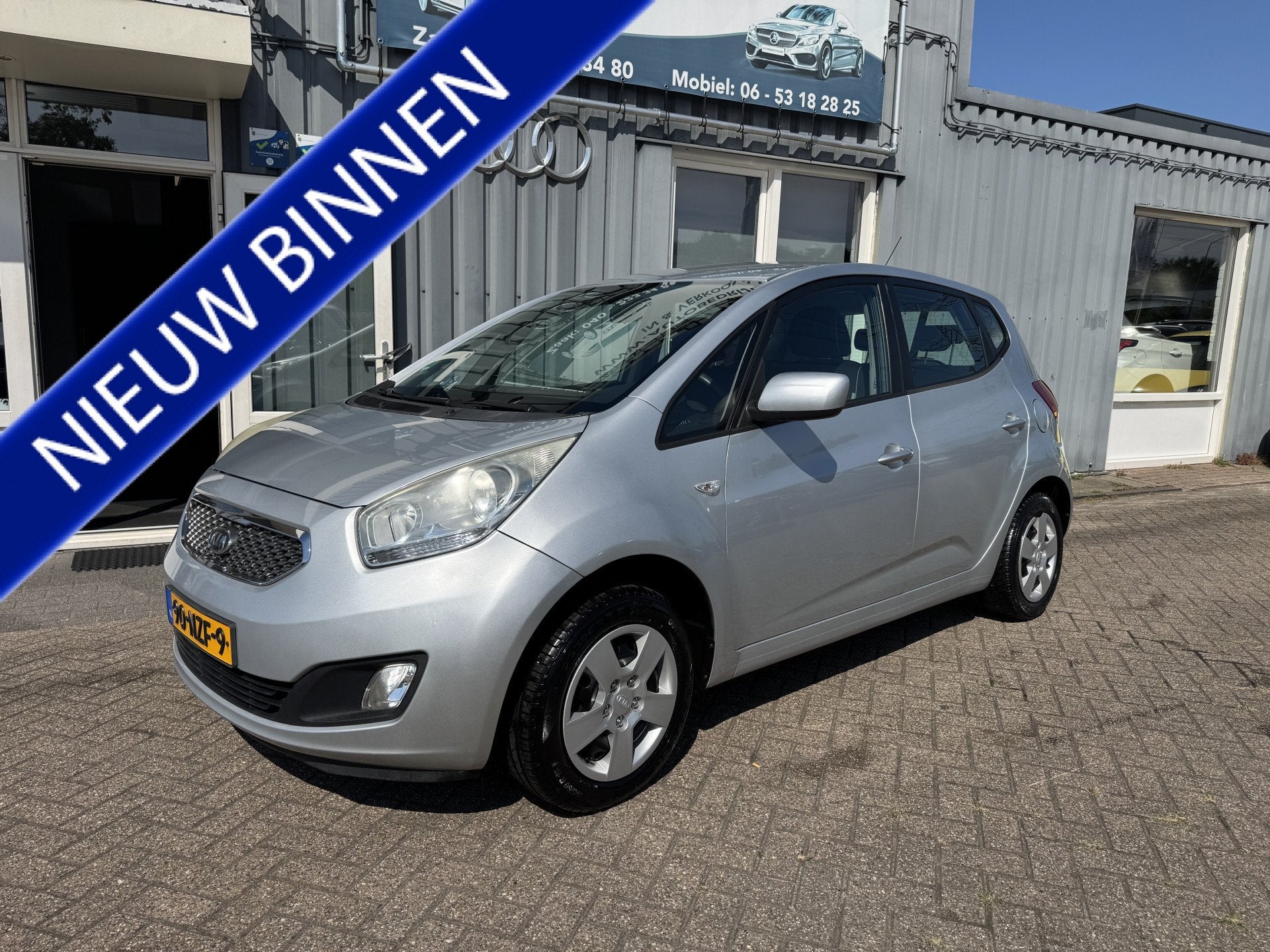 Kia Venga 1.4 CVVT X-tra (bj 2011), Auto's, Voorwielaandrijving, Euro 5, Stof, Gebruikt