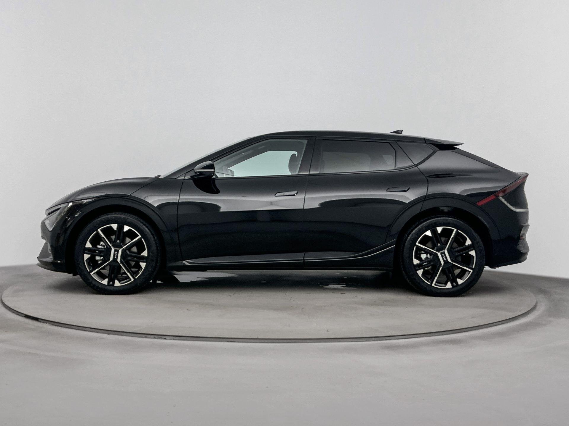 Kia EV6 GT-Line Business Edition 84 kWh | ACC | Stoel+stuurv, Auto's, Kia, Automaat, Achterwielaandrijving, 1960 kg, Zwart