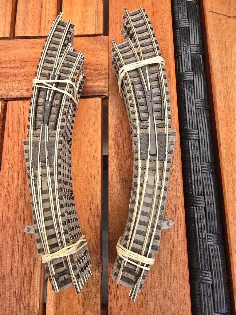 Fleischmann Piccolo 9142 Wissels N-spoor (7R/8L), Hobby en Vrije tijd, Ophalen