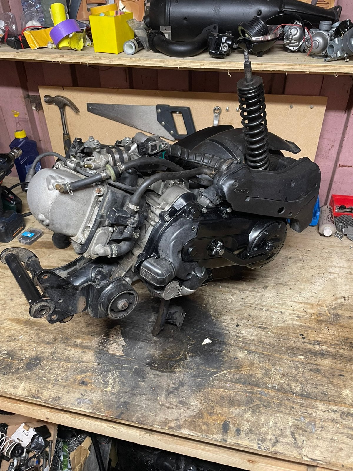 Piaggio Zip iGet 4T 3V 80cc malossi blok, Gebruikt, Zip, Ophalen of Verzenden, 80 cc