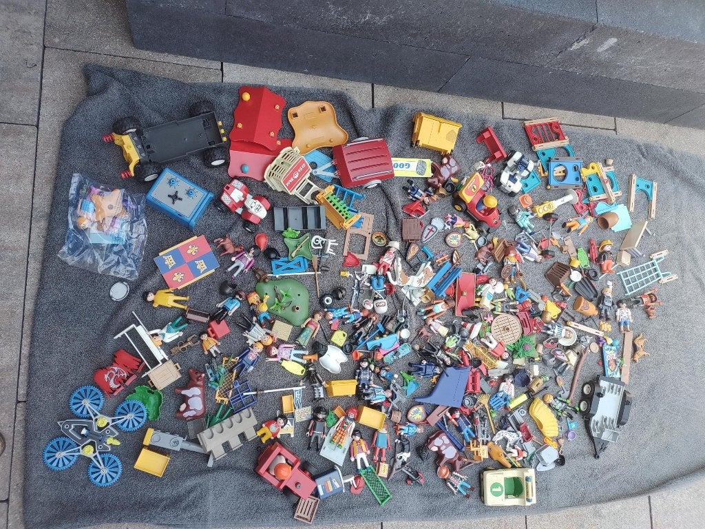 Partij playmobiel onderdelen., Kinderen en Baby's, Ophalen, Gebruikt, Losse onderdelen