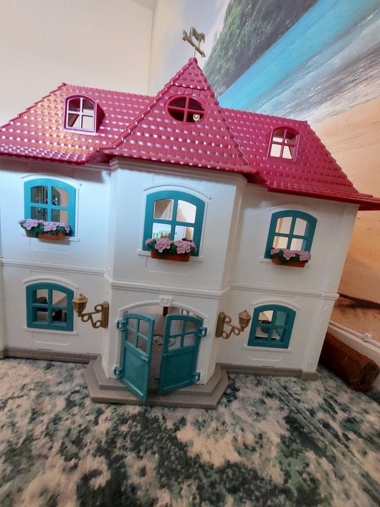 Schleich landhuis, Ophalen, Poppenhuis