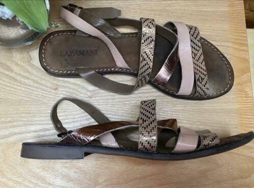 Sandalen van Lazamani/Ziengs maat 41, Kleding | Dames, Schoenen, Overige kleuren, Zo goed als nieuw, Sandalen of Muiltjes, Ophalen of Verzenden