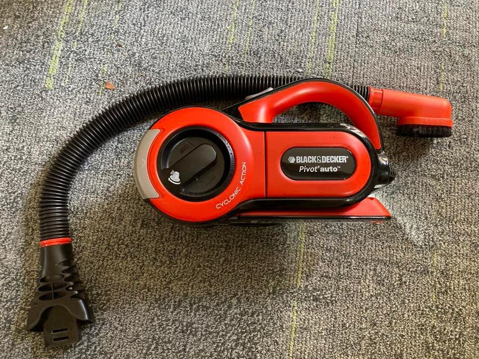 Black+Decker Dustbuster Pivot kruimeldief 12v, Ophalen of Verzenden, Kruimeldief