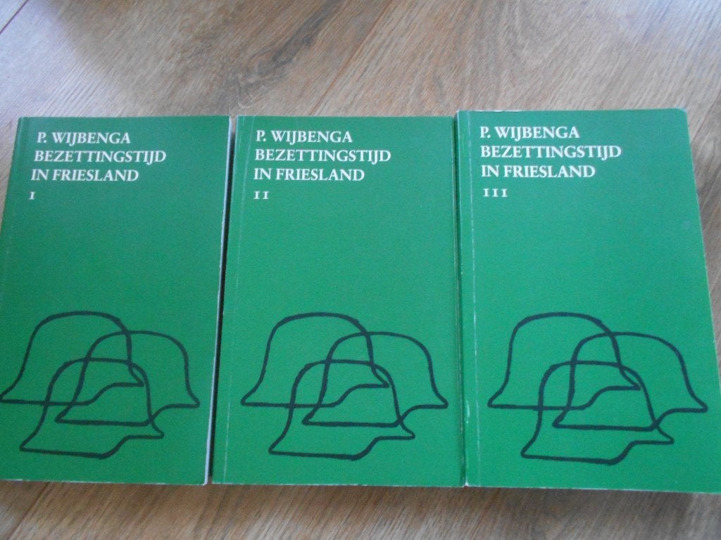 P. Wijbenga Bezettingstijd in Friesland Deel I t/m III, Boeken, Oorlog en Militair, Ophalen of Verzenden, Tweede Wereldoorlog