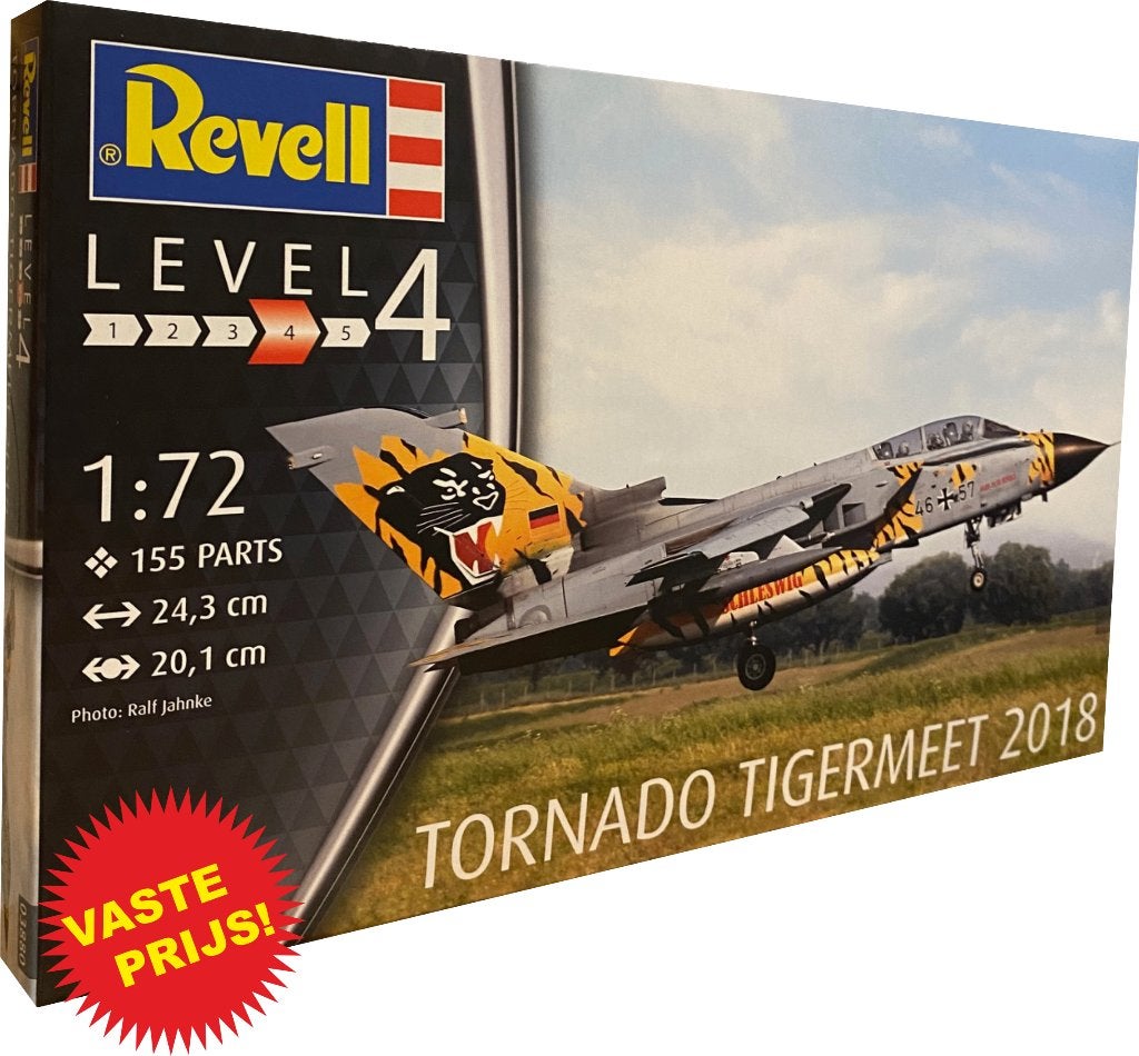 Tornado Tigermeet 2018 (Revell 03880) 1/72, 1:72 tot 1:144, Revell, Nieuw, Ophalen of Verzenden