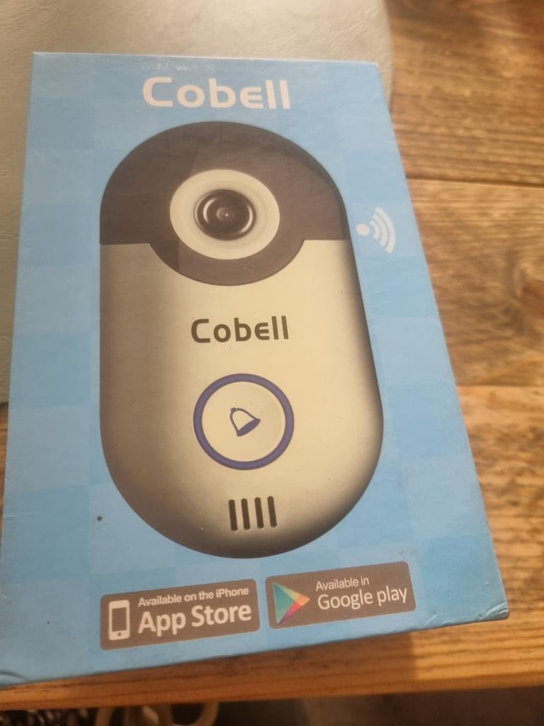 Cobell WiFi deurbel met video-intercom, Ophalen of Verzenden, Nieuw