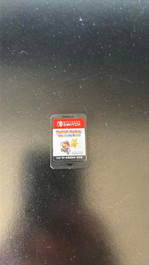 Paper mario origami king nintendo switch zonder hoesje!!!, Avontuur en Actie, 1 speler, Ophalen of Verzenden, Zo goed als nieuw