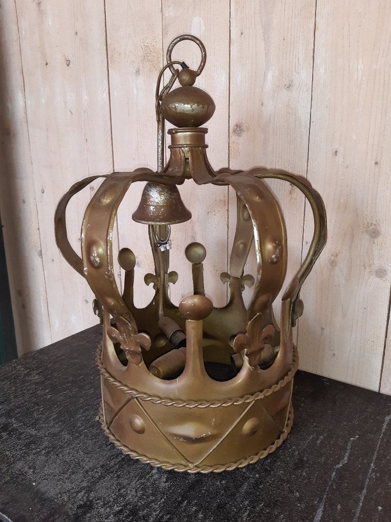 Grote Hanglamp ,,Kroon,,, Ophalen of Verzenden
