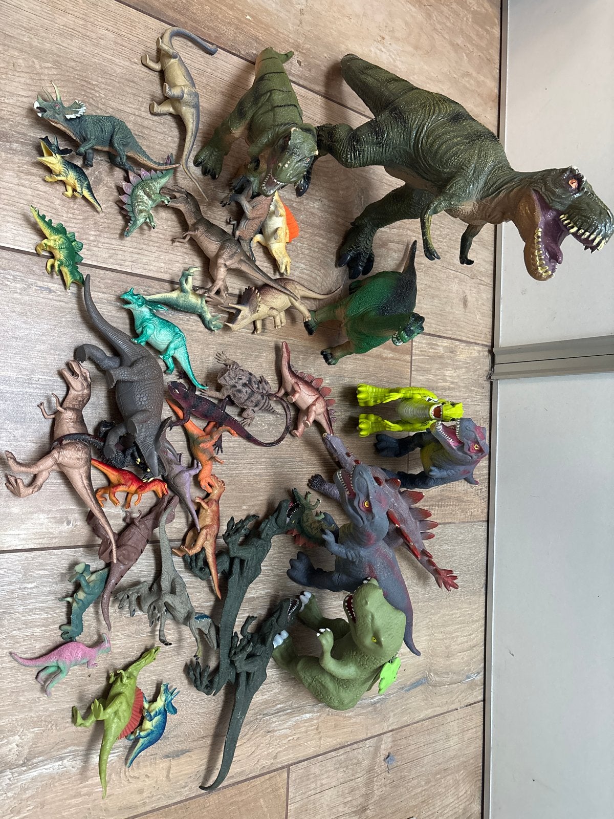 Grote verzameling dinosaurus speelgoedfiguren, Kinderen en Baby's, Ophalen of Verzenden, Gebruikt, Jongen of Meisje