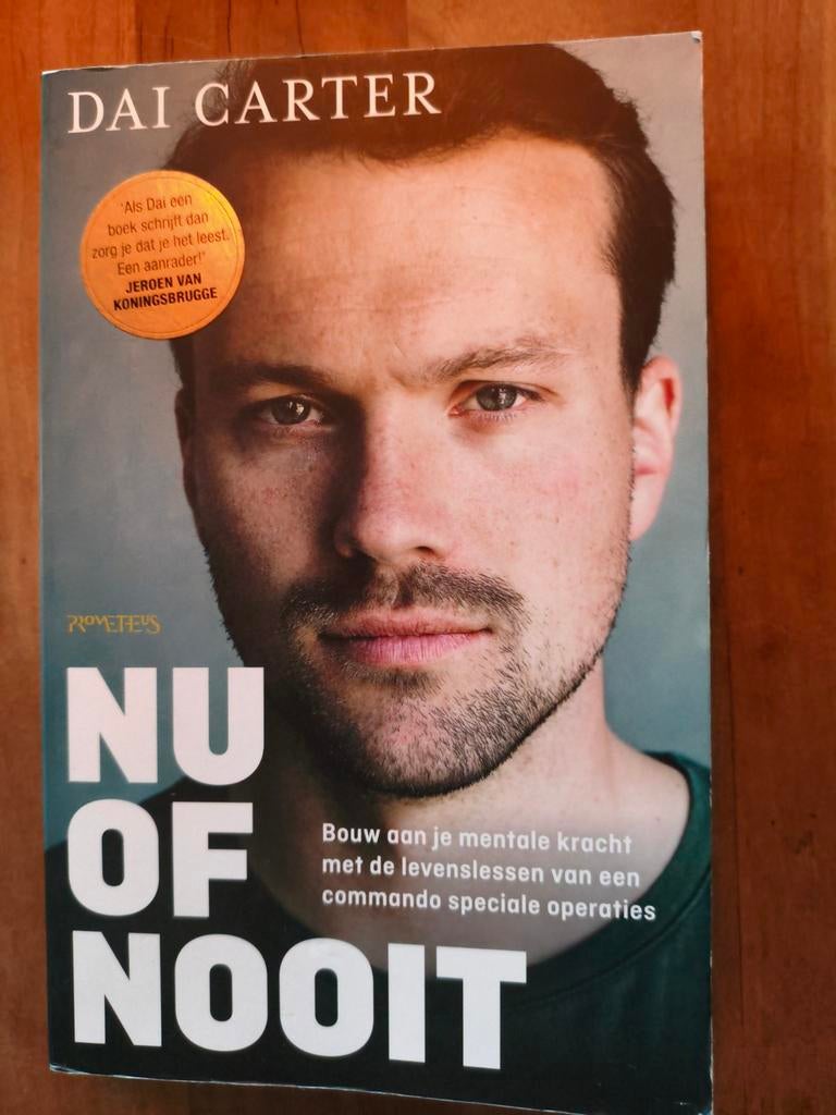 Dai Carter - Nu of nooit, Boeken, Overige Boeken, Ophalen of Verzenden, Zo goed als nieuw, Dai Carter