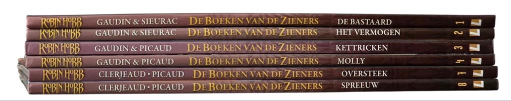 Boeken van de Zieners - Stripversie - Robin Hobb, Boeken, Ophalen of Verzenden