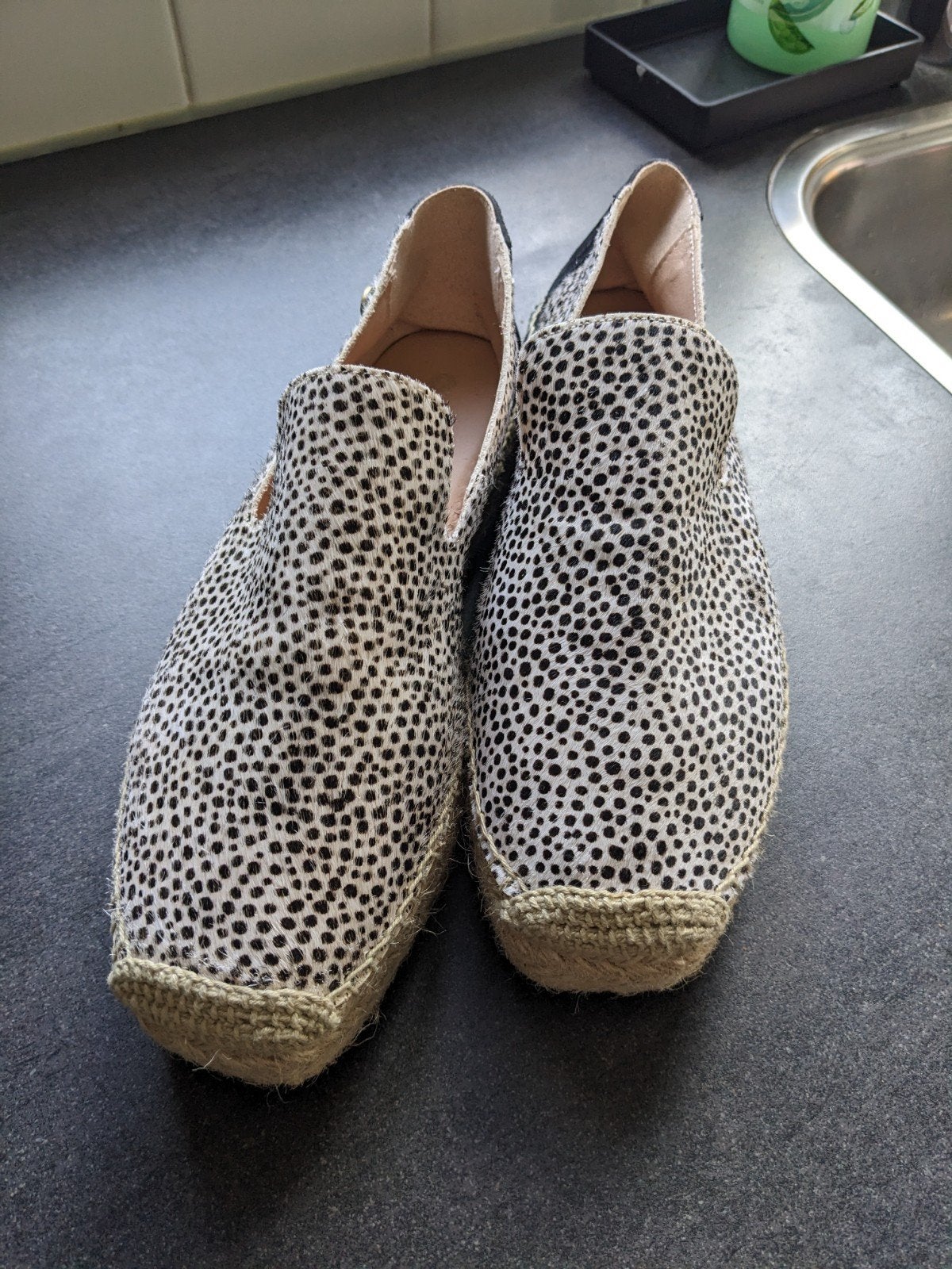 Espadrilles June Mano Fred de la Bretoniere. Maat 39. Nieuw!, Ophalen of Verzenden, Nieuw, Wit, Espadrilles of Moccasins