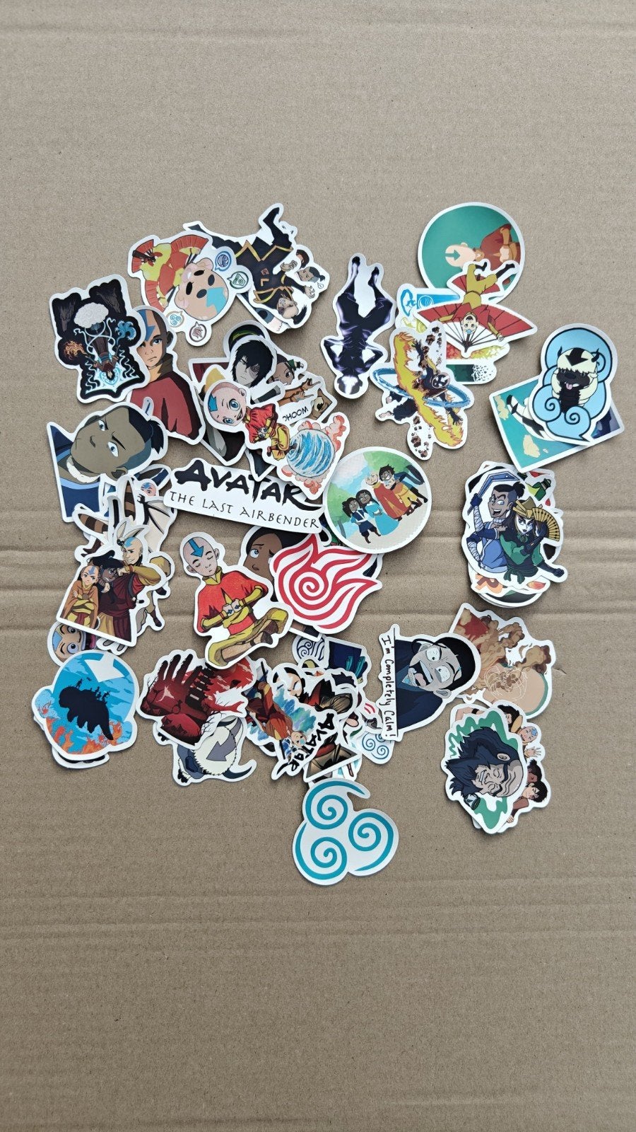 Partij Avatar: The Last Airbender stickers, Ophalen of Verzenden, Nieuw, Meerdere stickers