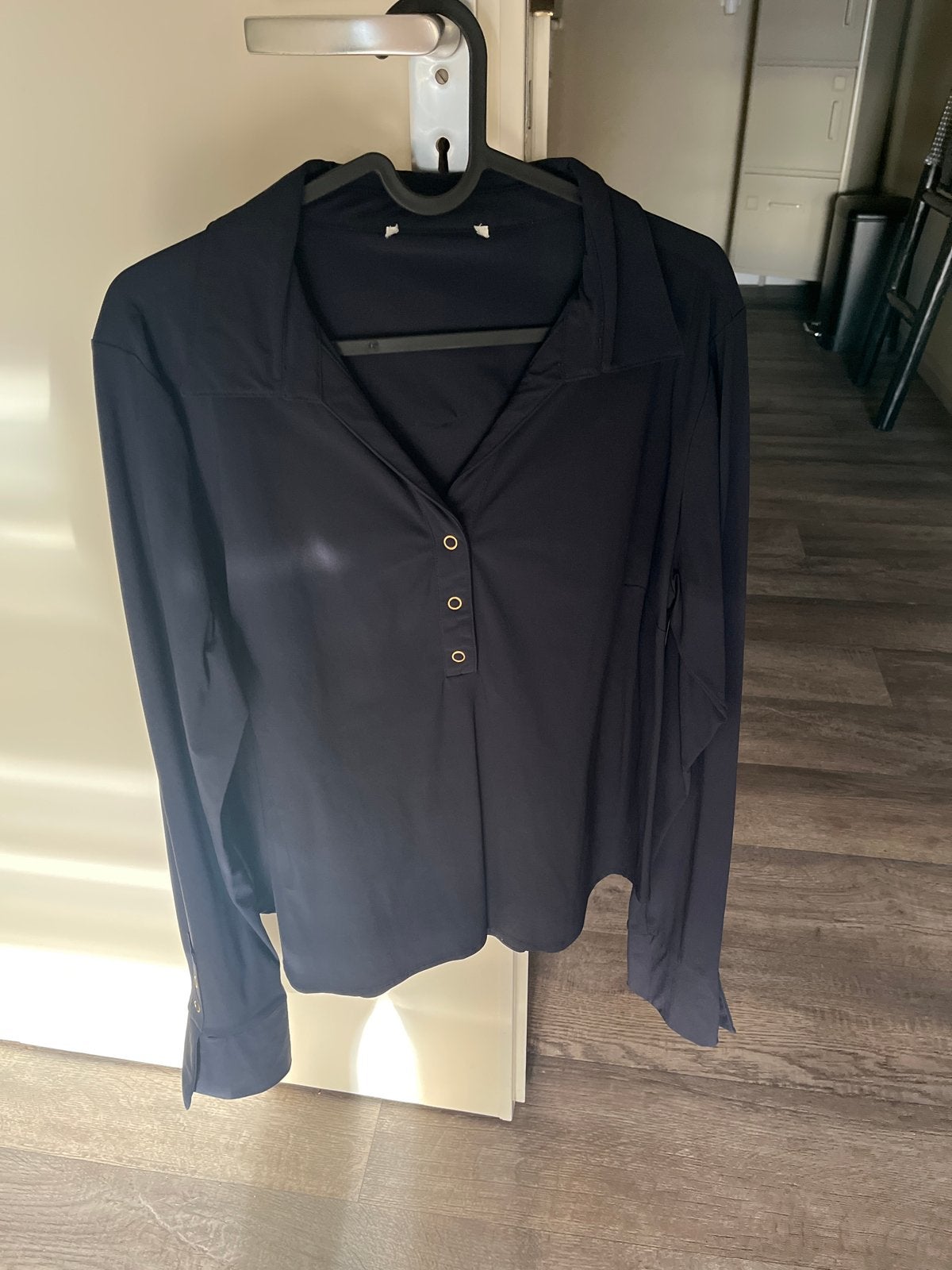 Aime Balance blouse maat L-XL zwart en in donkerblauw, Ophalen of Verzenden, Maat 42/44 (L), Zwart