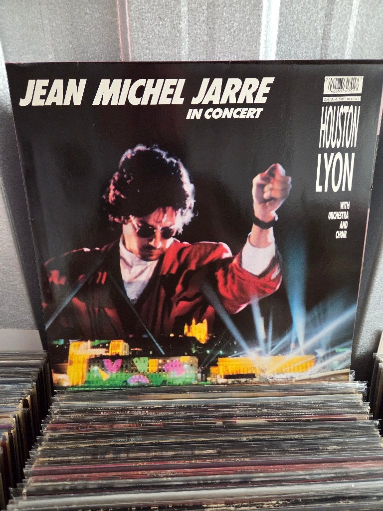 Vinyl lp JEAN MICHEL JARRE: HOUSTON LYON, Gebruikt, 1980 - 1989, Ophalen of Verzenden, 12 inch