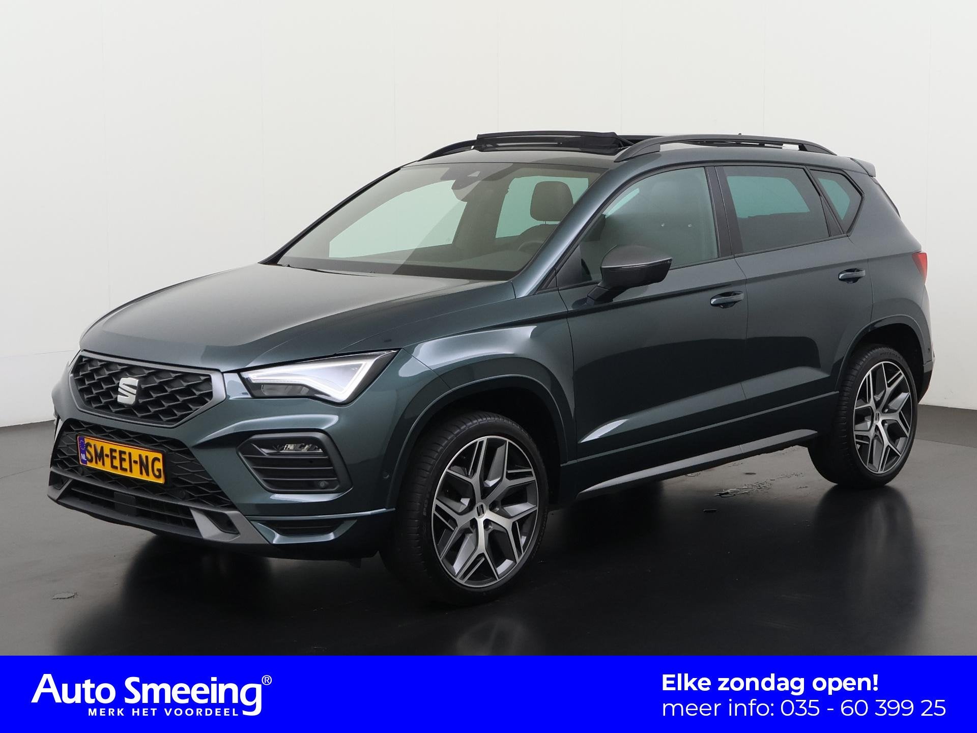 SEAT Ateca 1.5 TSI FR DSG | Leder | Panoramadak | Trekhaak |, Auto's, 15 km/l, Ateca, Leder, Bedrijf